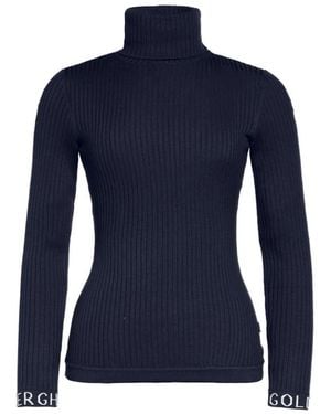Goldbergh Truien & Vesten ,Blauw ,Mira Long Sleeve Knit Sweater