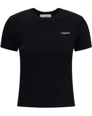 Coperni Tops ,Zwart ,Katoen Baby Tee
