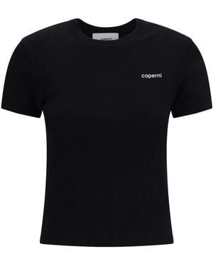 Coperni Tops ,Zwart ,Katoen Baby Tee