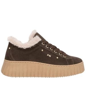 Nero Giardini Plateau-Sneaker - Braun