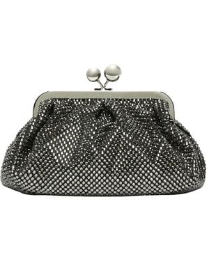 Max Mara Tassen ,Zwart ,Polyester Extra Small Pasticcino Bag - Grijs