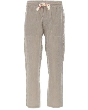 MC2 Saint Barth Wide Trousers - Grey