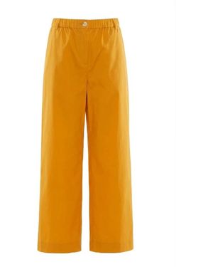 Nenette Wide Trousers - Yellow