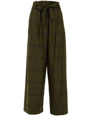 Pinko Wide Trousers - Verde
