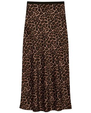 Anine Bing Midi Skirts - Brown
