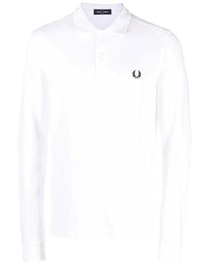Fred Perry Polo Shirts - Blanc