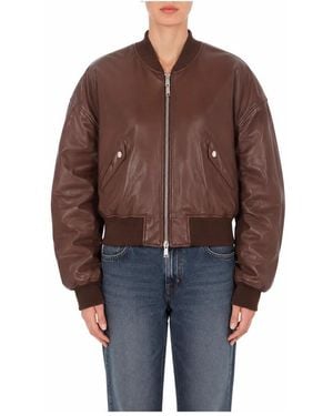 Dondup Bomber Jackets - Marrón