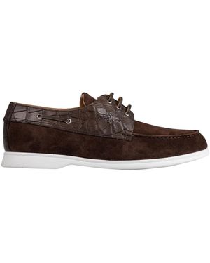 Kiton Sailor Shoes - Marrone