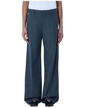 Lemaire Wide Trousers - Blue