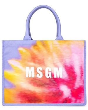 MSGM Tote Bags - Pink