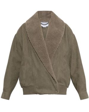 Stella McCartney Oversize Jas - Groen
