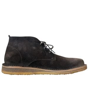 Astorflex Lace-Up Boots - Black