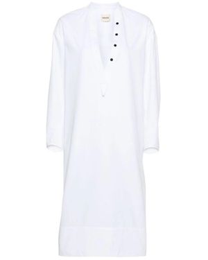 KHAITE Midi Dresses - White