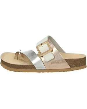 Mephisto Flip Flops - Natural