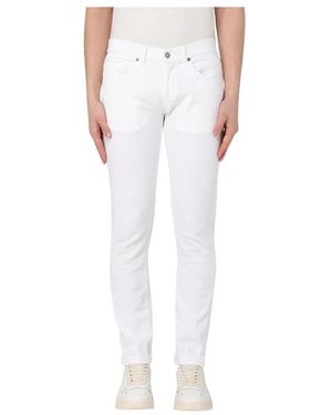 Dondup Slim Fit Jeans - White