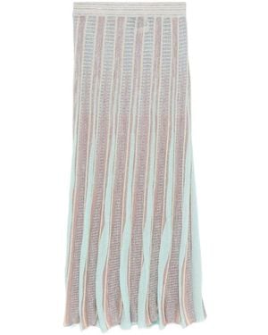 forte_forte Midi Skirts - Grey