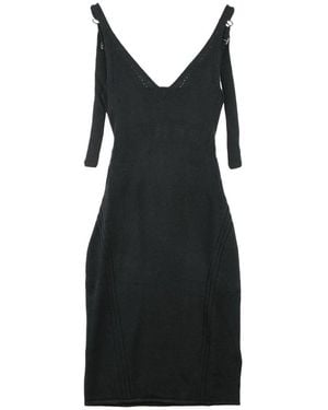 Calvin Klein Knitted Dresses - Zwart