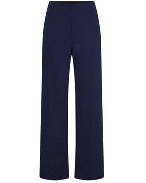 Ichi Wide Trousers - Azul