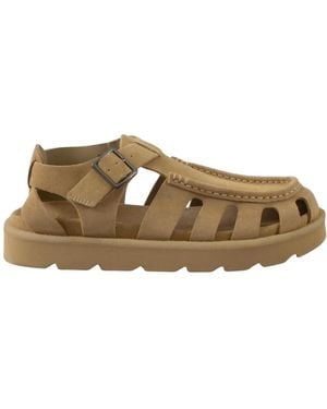 Clarks Flat Sandals - Brown