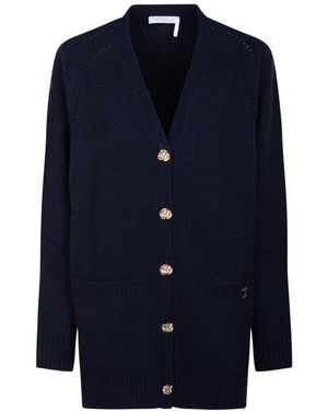 Chloé Cashmere Knitwear - Blu