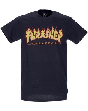 Thrasher T-Shirts - Blue