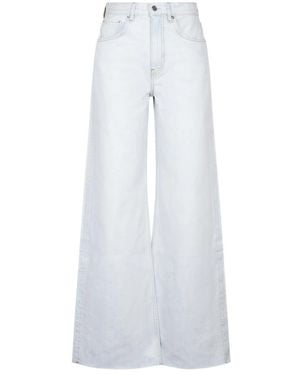 Anine Bing Wide Jeans - White