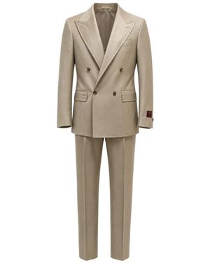 Franzese Collection Double Breasted Suits - Natur