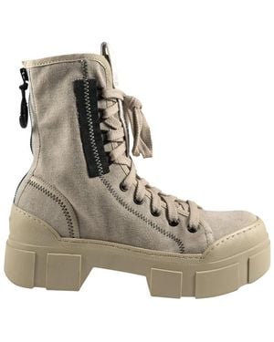 Vic Matié Lace-Up Boots - Gris