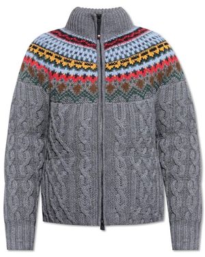 Moncler Down Jackets - Grigio