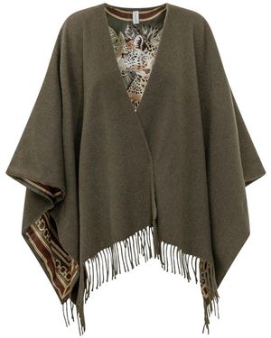 Ferragamo Accessoires ,Groen ,Kasjmier Cape Felindr