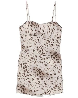 Frankie's Bikinis Short Dresses - Natural