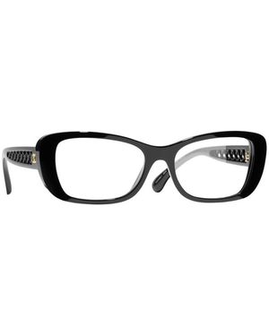 CHANEL Schmetterlingsbrille - Schwarz