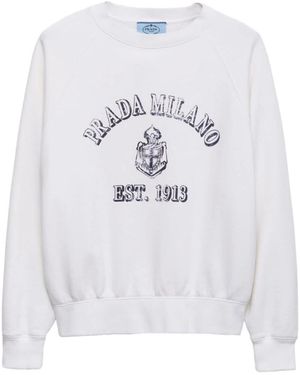 Prada Sweatshirts - White