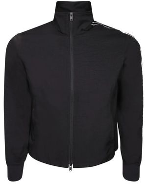 Y-3 Sport Uniform Raw Cut 3 Stripes Track Top - Zwart