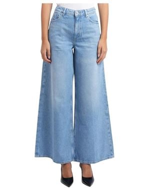 HUGO Wide Jeans - Azul