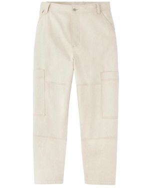 Jacquemus Straight Pants - Natural