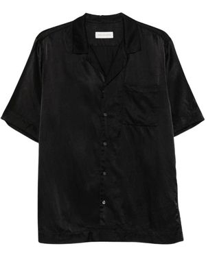 Dries Van Noten Short Sleeve Shirts - Black