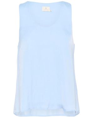 Kaffe Sleeveless Tops - Blauw