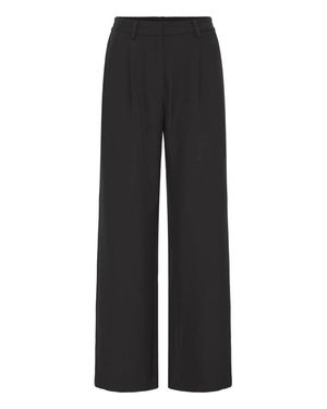 Ichi Wide Trousers - Negro
