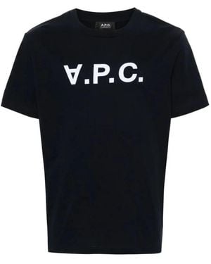 A.P.C. T-Shirts - Black