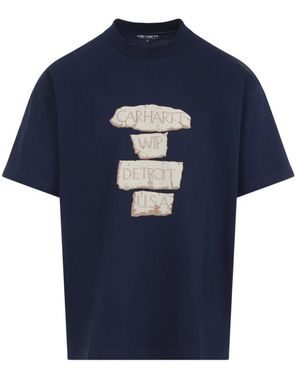 Carhartt T-Shirts - Blu