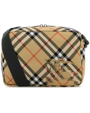 Burberry Cross Body Bags - Metallic