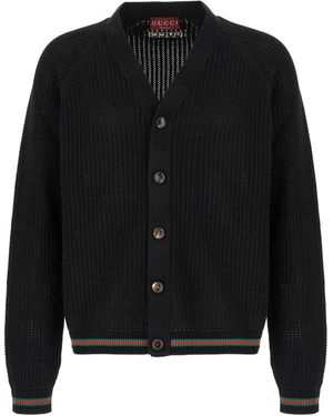 Gucci Stilvolle Pullover Kollektion - Schwarz