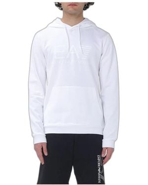 EA7 Core Identity Hoodie - Weiß