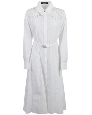 Versace Shirt Dresses - Gray
