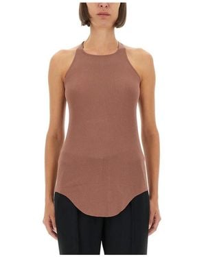 Rick Owens Sleeveless Tops - Marrón