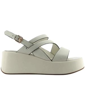 Elvio Zanon Wedges - Blanco