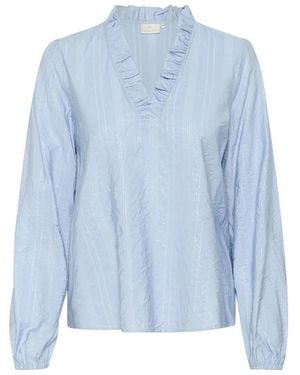 Kaffe Blouses - Blue
