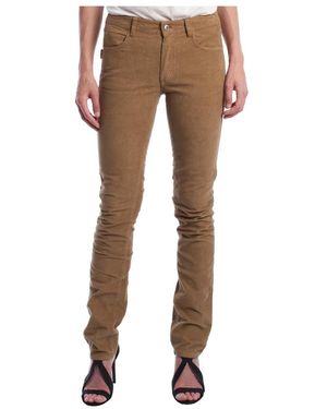 Zadig & Voltaire Straight Trousers - Brown