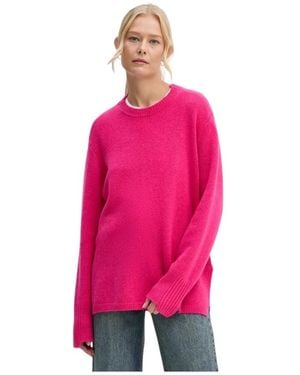 Aeron Rundhals-Kaschmirpullover - Pink